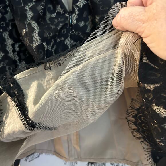 Robert Rodriguez Nieman Marcus Cocktail Party Prom Dress NWT Lace Women's SZ 14 - Picture 10 of 13